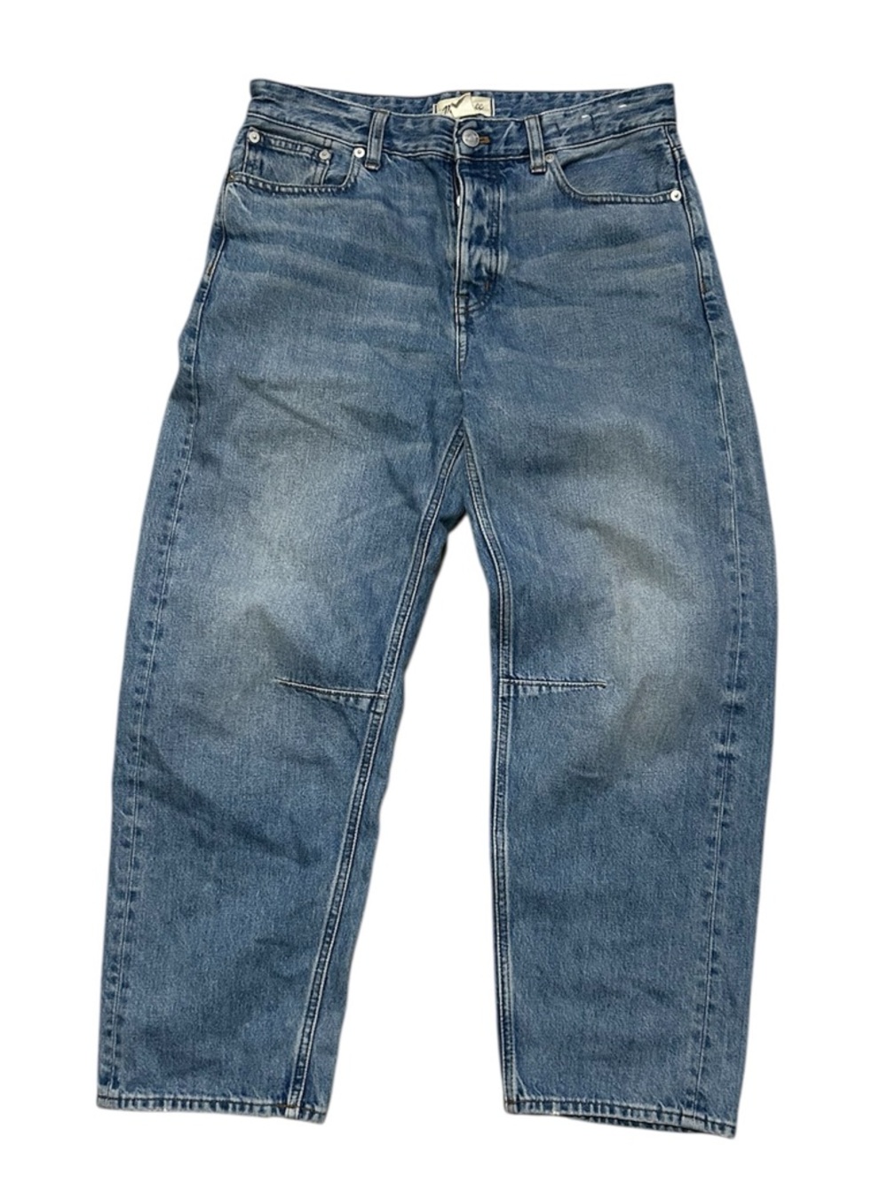 Madewell Darted Barrel-leg jean - Picture 2 of 7